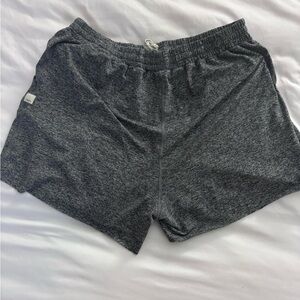 Vuori Heathered Gray Performance Shorts